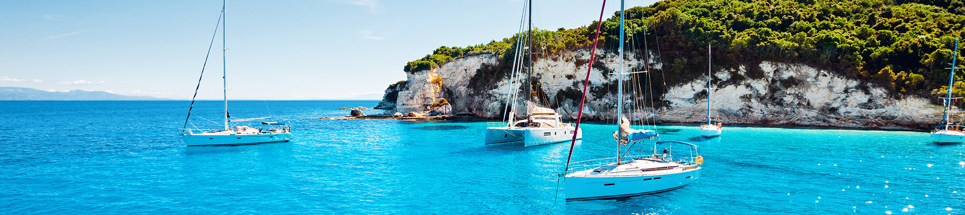 Wynajmij łódź w Grecji
