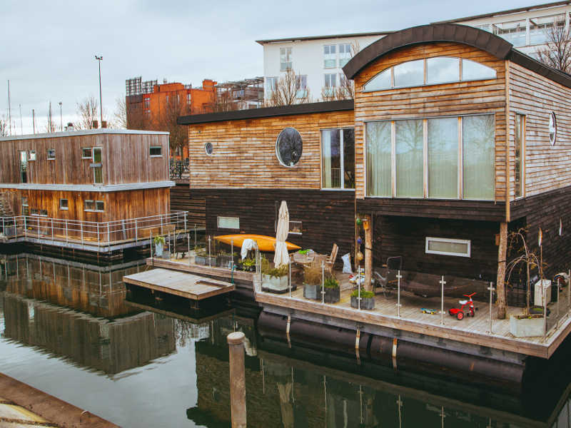 Pływające domy