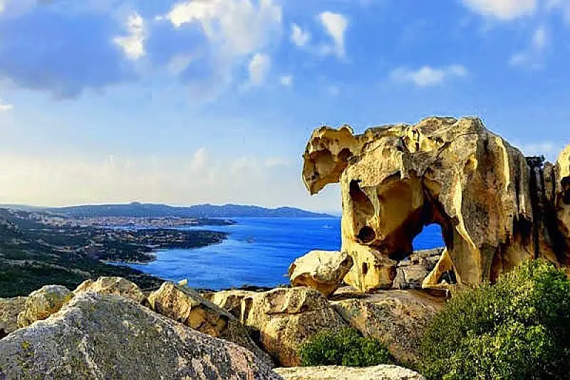 The Sardinian coastal landscape